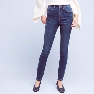 Anthropologie Pilcro Superscript Ultra High-Waisted Skinny Jeans